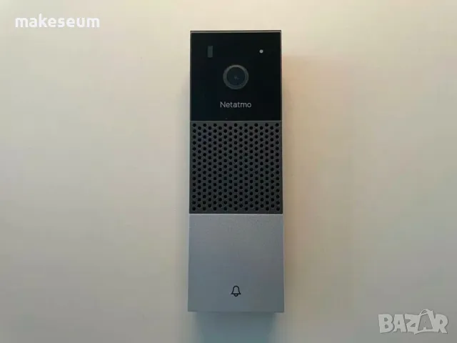 Смарт видео звънец Netatmo Video Doorbell Homekit, снимка 3 - Друга електроника - 48407410