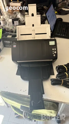 Fujitsu fi-7160 професионален компактен скенер (ADF,Duplex,А4), снимка 2 - Принтери, копири, скенери - 56138756