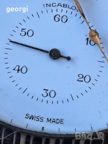 швейцарски джобен часовник Incablock nielo , снимка 2 - Мъжки - 49366730