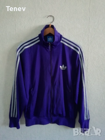 Adidas Originals Firebird Trefoil Vintage Purple оригинално горнище мъжко ретро Адидас 