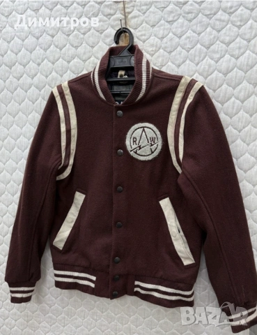 Яке G-star RAW естествена вълна и кожа, снимка 8 - Якета - 53349652