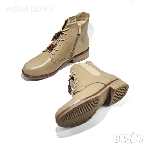 Дамски боти код 18025-2, снимка 3 - Дамски боти - 51767068