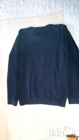 Пуловер тъмно син S -размер на HM, снимка 2 - Пуловери - 31066715