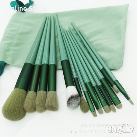 Комплект четки за нанасяне на грим, снимка 4 - Комплекти и лотове - 42627113