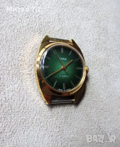 часовник заря, снимка 2 - Антикварни и старинни предмети - 38396829