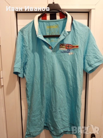 Оригинална фланелка с яка Napapijri