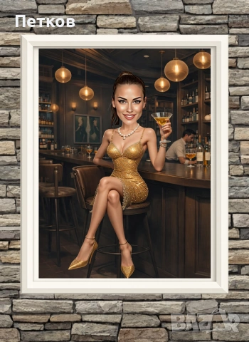 Дигитална карикатура-шарж по снимка за рожден ден, юбилей, бал или други поводи, снимка 3 - Картини - 54099260