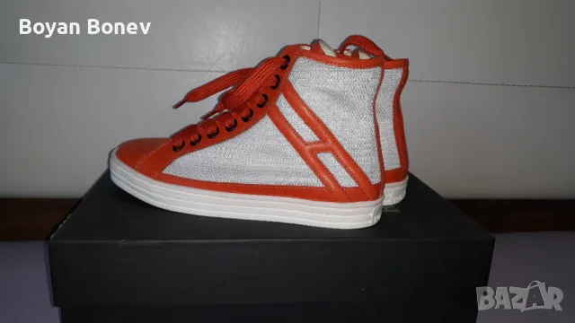 Нови, уникални дамски кецове Hogan Rebel номер 35 1/2, снимка 4 - Кецове - 48759829
