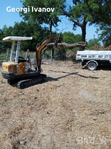 Услуги с малък багер и самосвал 2.5 тона, снимка 11 - Индустриална техника - 48721831