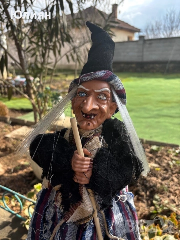 Настолна Баба Яга, снимка 14 - Декорация за дома - 54021085