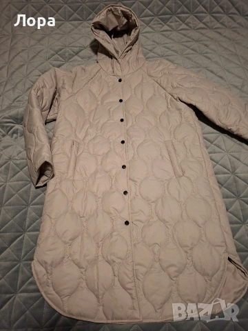 Дълго дамско яке с качулка , снимка 9 - Якета - 53248504