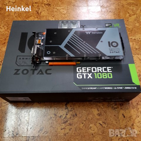 Видео карта ZOTAC GeForce GTX 1080. Като нова!