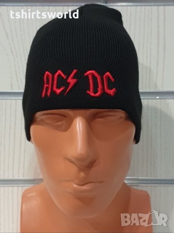 Нова зимна шапка на музикалната група AC/DC, снимка 1 - Шапки - 35462314