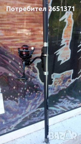 Готов комплект за риболов на плувка - Болонезе 4.0 м.+макара mini