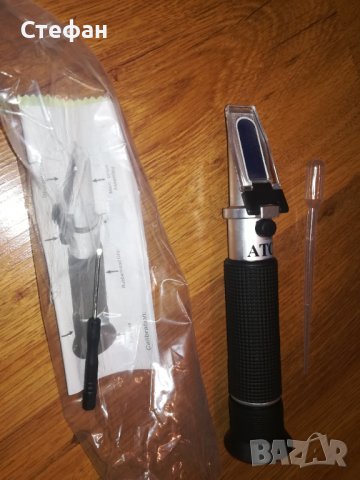 Рефрактометър спиртомер 0-80%, снимка 3 - Други стоки за дома - 38418619