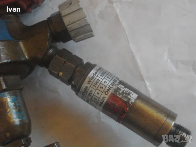 AGA Немски РЕДУЦИР ВЕНТИЛ ЗА АЦЕТИЛЕН С ИСКРОГАСИТЕЛ РЕГУЛАТОР НАЛЯГАНЕ за оксижен горелка резак, снимка 12 - Други инструменти - 47614201