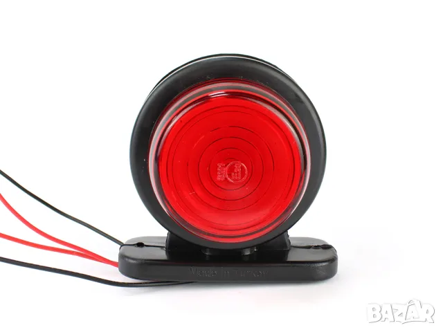 NEON LED габарит 70 mm 12-24V червен, снимка 3 - Аксесоари и консумативи - 55869037