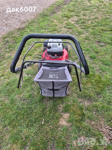 Моторна бензинова самоходна косачка "Einhell" с кош, снимка 3 - Градинска техника - 54313638