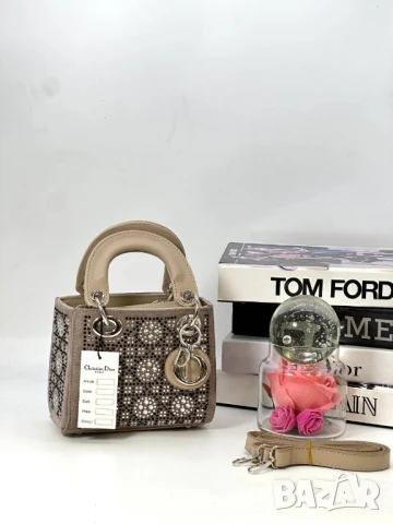 чанти Christian dior lady mini ➡️17cm⬆️15cm 🌟, снимка 7 - Чанти - 51386728