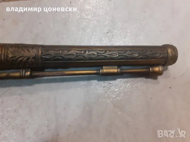 Красив кремъчен пистолет,пищов,оръжие, снимка 6 - Колекции - 48876870