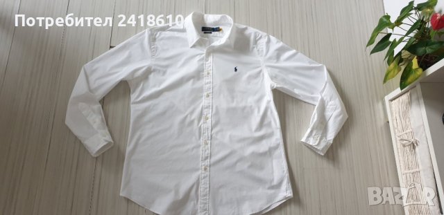 POLO Ralph Lauren Stretch Cotton Custom Fit Mens Size XL ОРИГИНАЛ! НОВО! Мъжка Риза!, снимка 9 - Ризи - 42829418