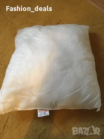 Нови 2 броя Вътрешни подложки за квадратни възглавници, памучна смес Дом Вложки Пълнеж, снимка 8 - Други стоки за дома - 42247226