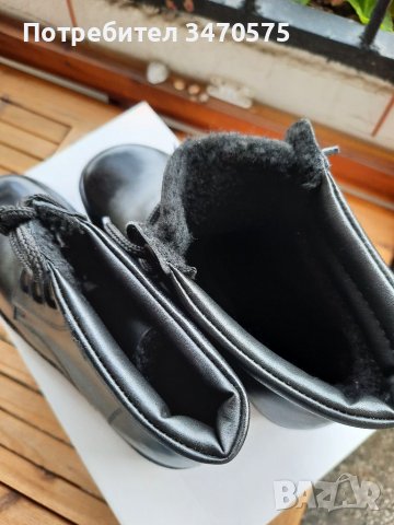 Чисто нови дамски боти от естествена кожа, снимка 5 - Дамски боти - 38285235