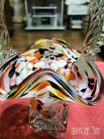 Кошнички от цветно стъкло , снимка 4 - Антикварни и старинни предмети - 48298782