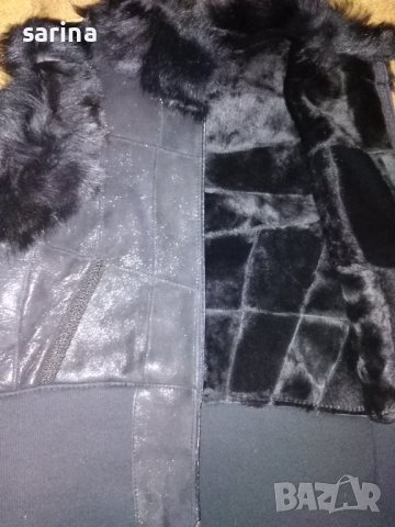 Елече от естествена кожа, снимка 3 - Елеци - 42895956