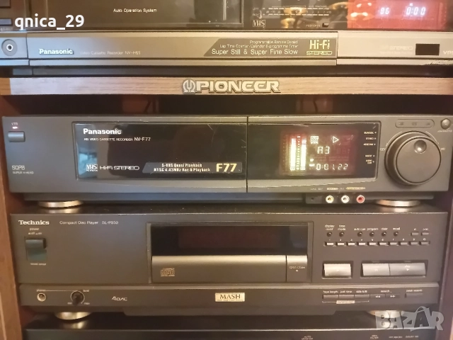 Panasonic NV-F 77 VHS Hi Fi Stereo