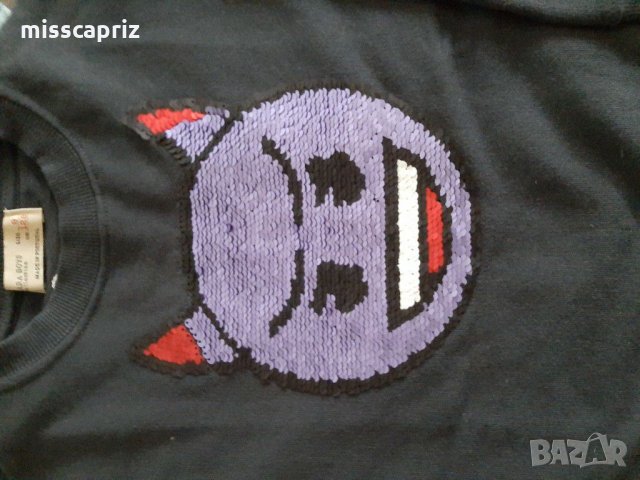 Блуза със сменяща се картинка, снимка 2 - Детски Блузи и туники - 30759888