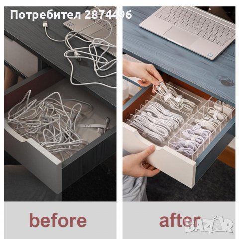 3720 Органайзер за кабели, снимка 3 - Други стоки за дома - 37874445