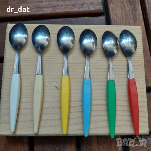 Малки руски чаени лъжички, снимка 2 - Колекции - 54240473