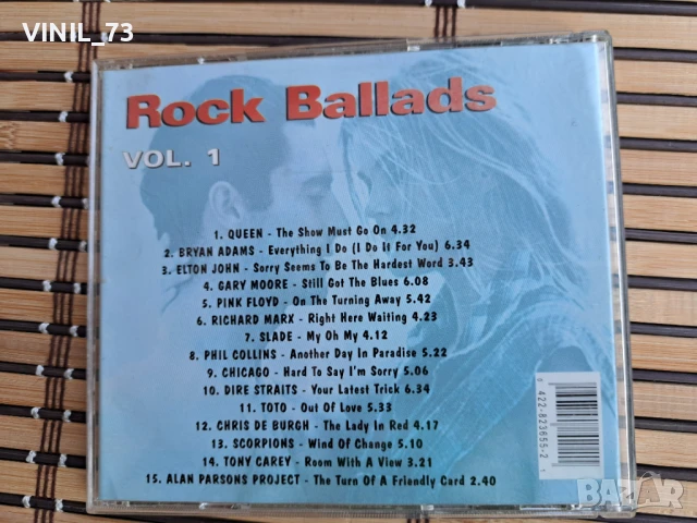 Rock Ballads Volume 1, снимка 3 - CD дискове - 50797258