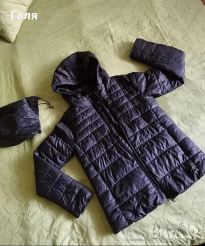 Олекотено черно яке/146 размер 