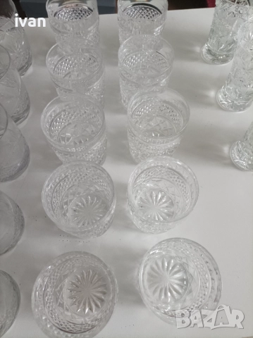 Кристални чаши с високо качество, снимка 3 - Чаши - 52431114