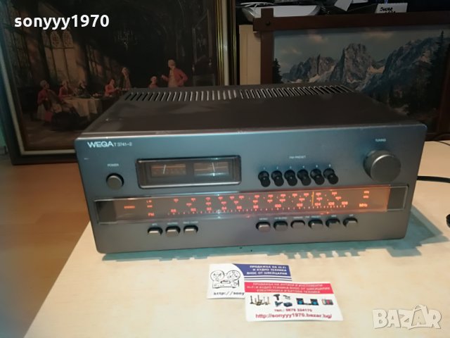 wega t 3741-2 hifi tuner-made in west-germany-внос switzerland, снимка 2 - Ресийвъри, усилватели, смесителни пултове - 29455714
