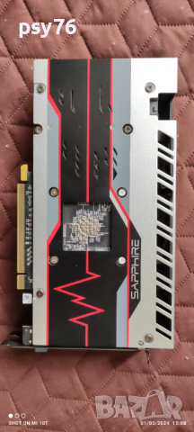 Rx 580 8GB Sapphire Plus, снимка 4 - Видеокарти - 44555487