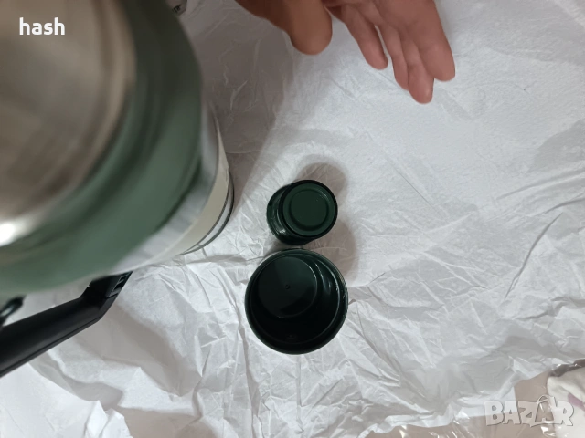 Термос Термобутилка Stanley The Legendary - Hammertone Green, 1400 ml, снимка 12 - Термоси - 53932148