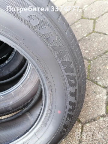 4 гуми 265/65/18 dunlop grandtrek at 23, снимка 4 - Гуми и джанти - 54032848