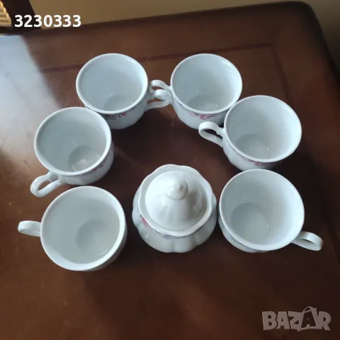 Порцеланов сервиз за чай, снимка 3 - Сервизи - 49720447