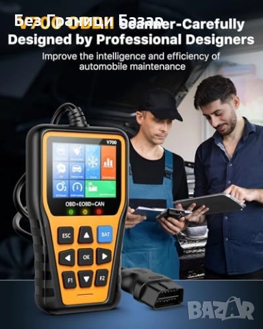 Нов OBD2 диагностичен скенер с тестер на батерия и облачни отчети кола, снимка 2 - Друга електроника - 52775276