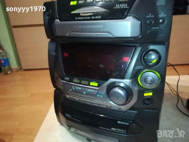 PANASONIC SA-AK25 CD DECK TUNER AMPLI 1311241717LNWCR, снимка 4 - Аудиосистеми - 47956923