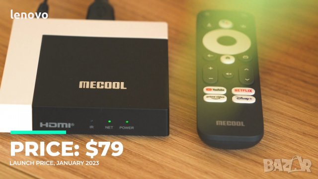 Mecool KM7 Plus мултимедиен плеър с Google TV и Netflix, снимка 3 - Приемници и антени - 39974530