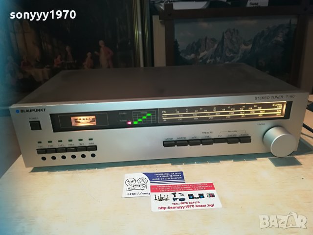 blaupunkt tuner-produced in japan-внос switzwrland, снимка 6 - Ресийвъри, усилватели, смесителни пултове - 29780291