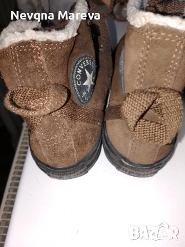 Топли кецове,, Converse,,, снимка 5 - Детски обувки - 39450391