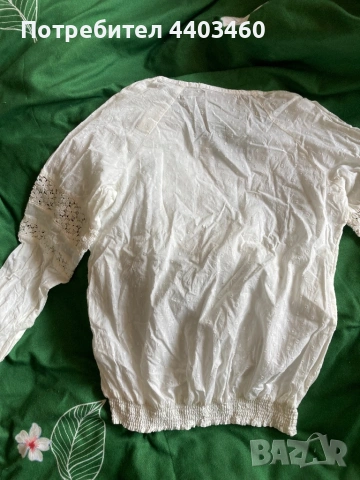 100% памучна бяла риза, снимка 2 - Ризи - 54178872