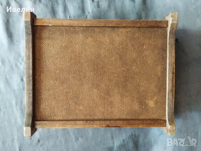 стара дървена кутия, снимка 7 - Антикварни и старинни предмети - 30222878