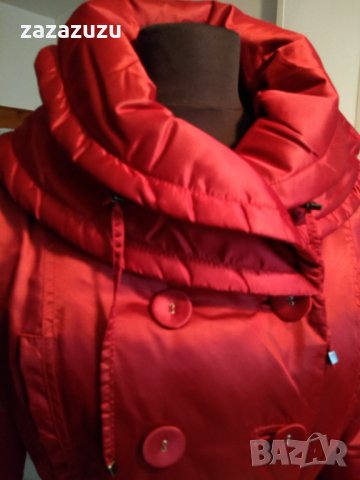  ЗИМНО ЯКЕ С ПУХ на ZARA /цвят червен/