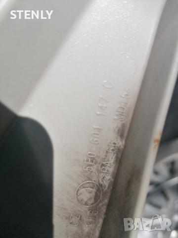 Оригинални тасове за Шкода 16"цола, Skoda Oktavia, снимка 2 - Аксесоари и консумативи - 44819481